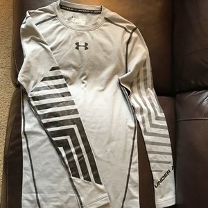 Under Armour Compression Long Sleeve Grey